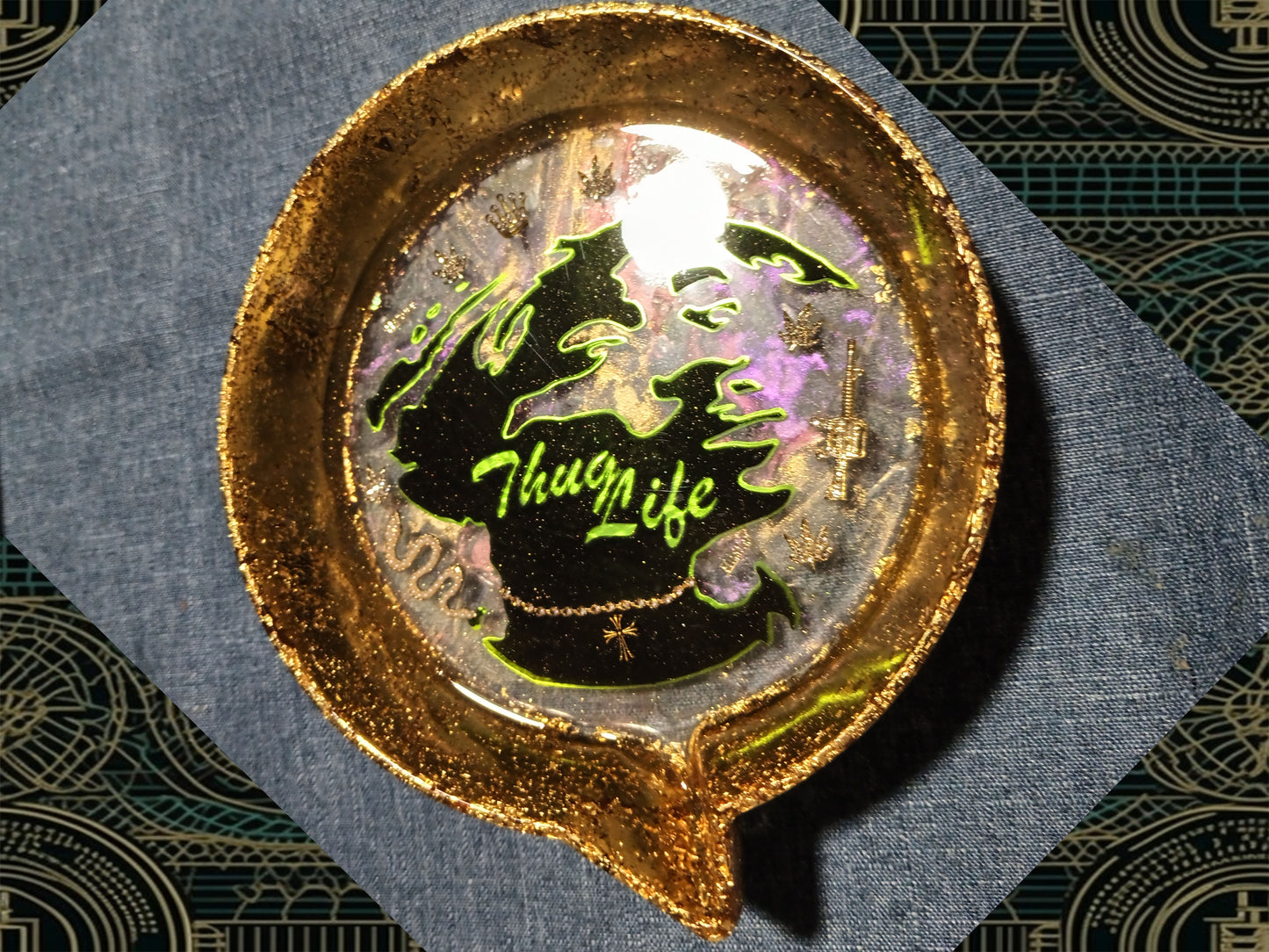 Thug Life - Speech Bubble Tray.