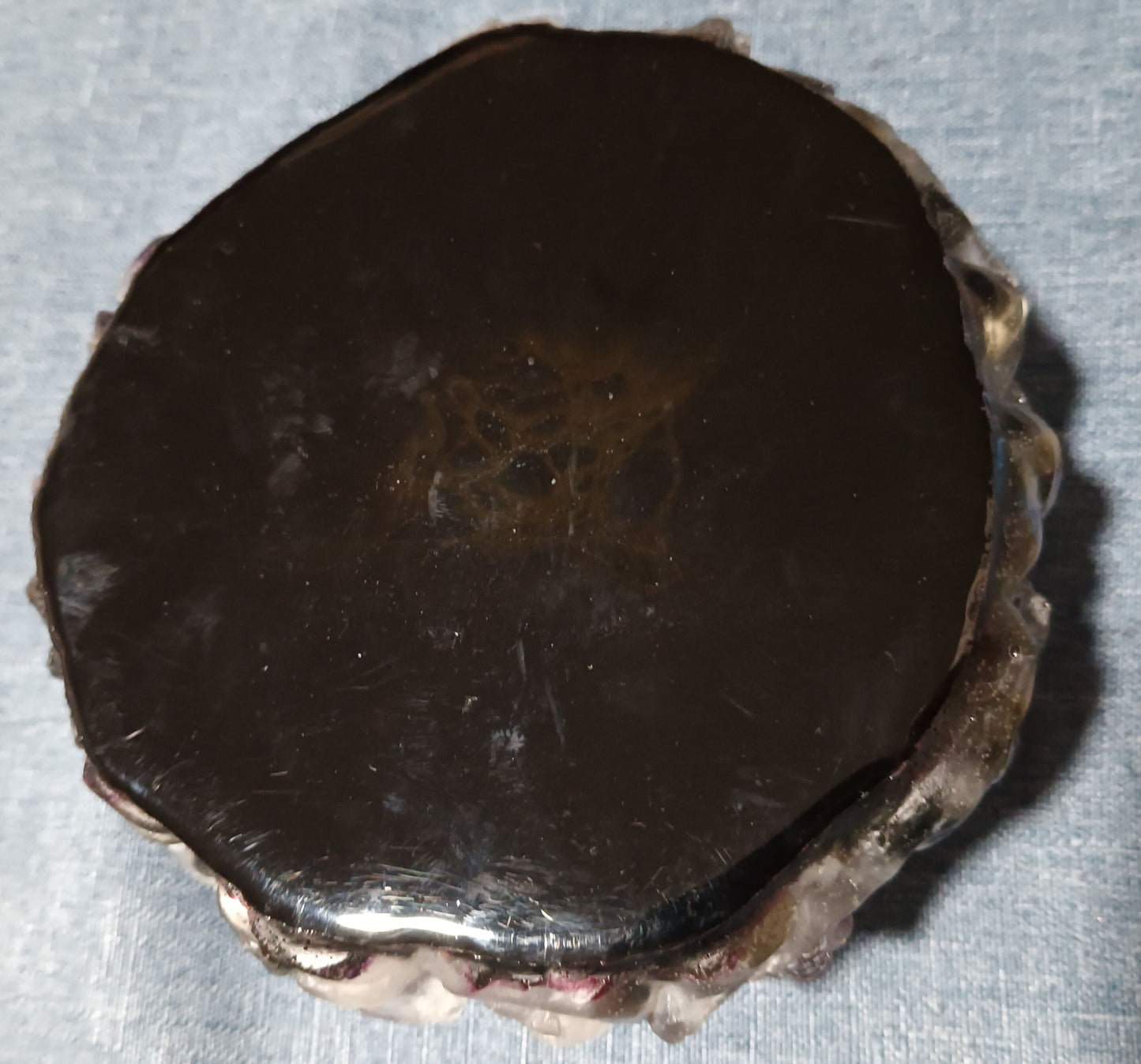 Black & Purple - Bone Ashtray