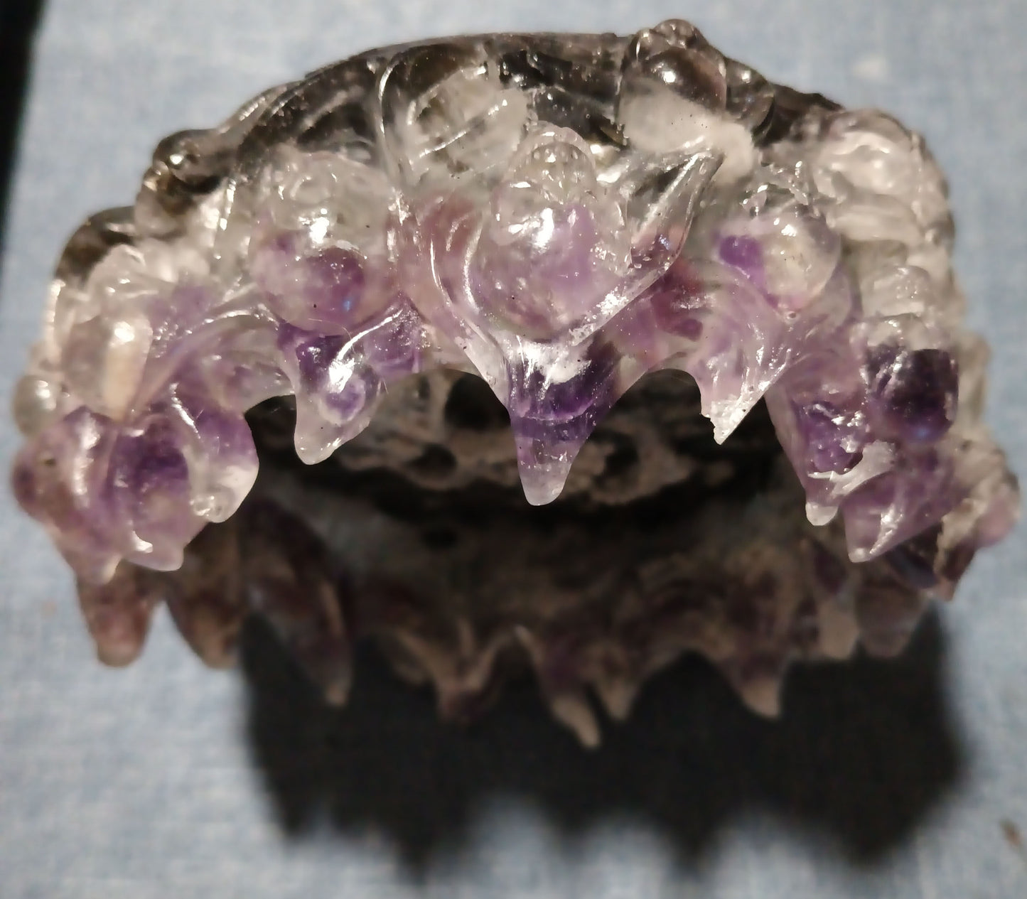 Black & Purple - Bone Ashtray