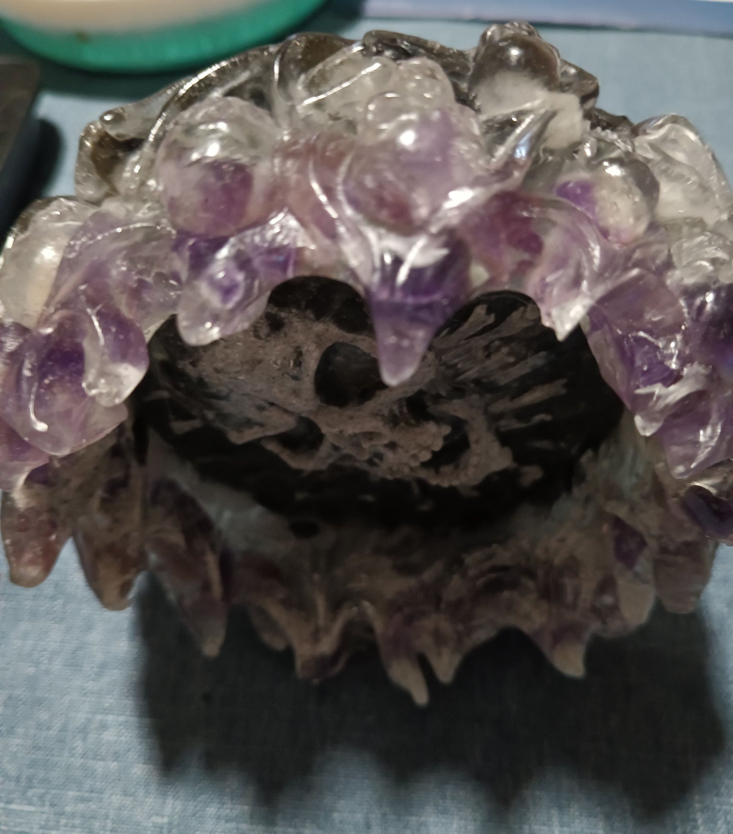 Black & Purple - Bone Ashtray