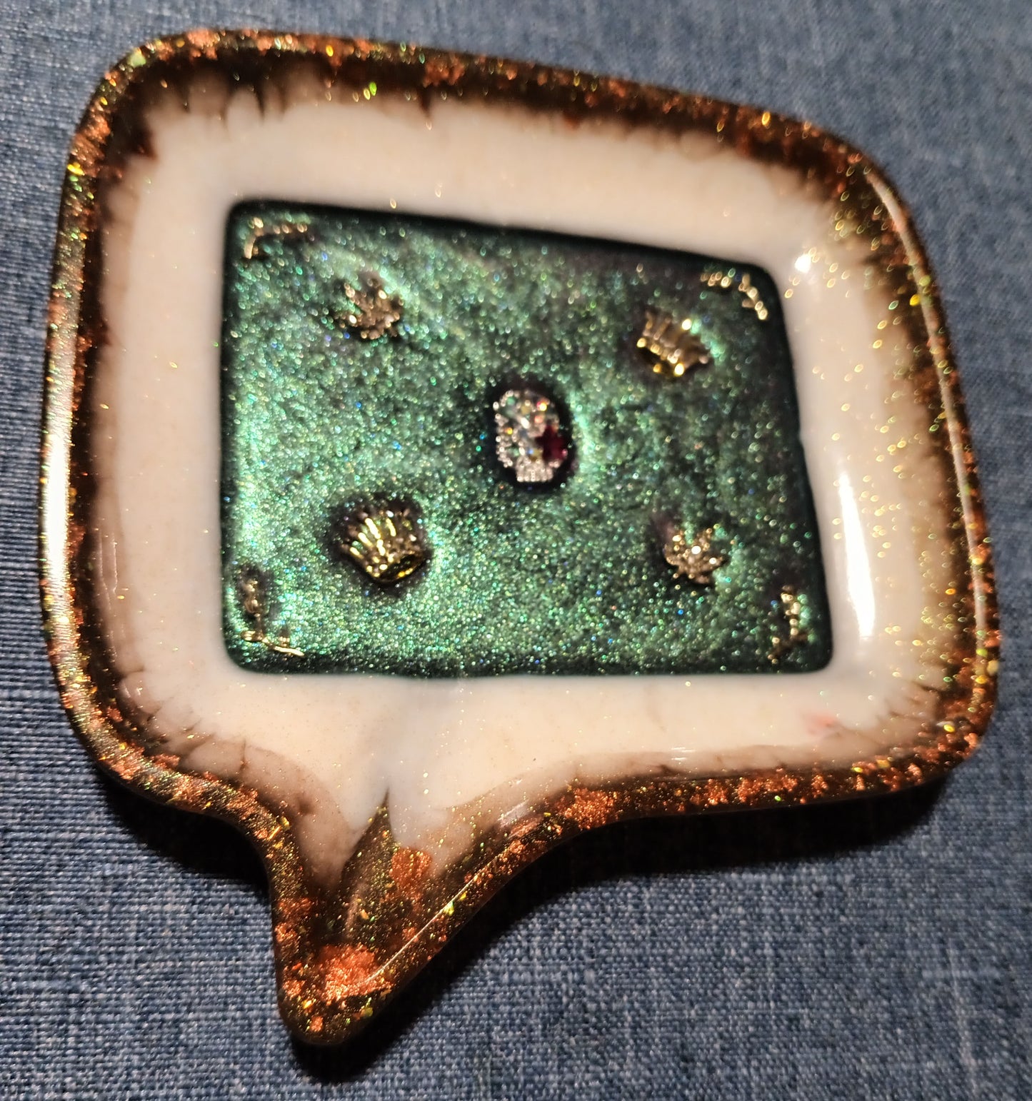 Emerald Green, & Coffee - Small Talk Bubble
