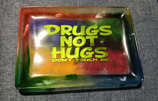 Not Hugs - Small Rectangle Tray